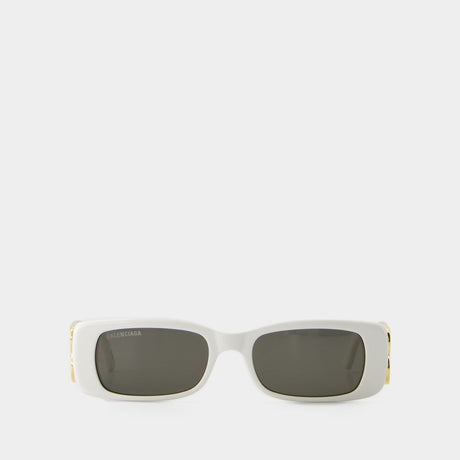 BALENCIAGA White Fashion Sunglasses for Men and Women - Autumn/Winter 2024 Collection