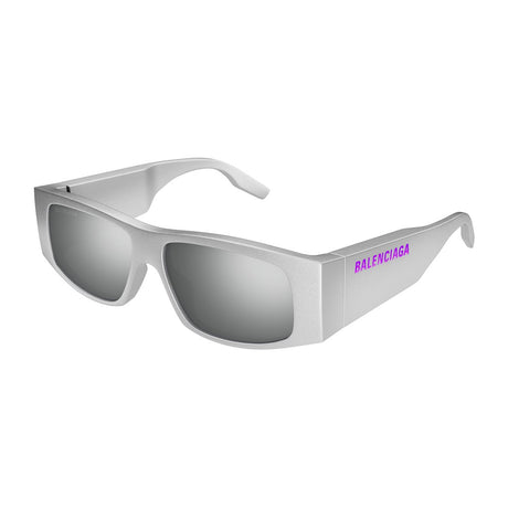 BALENCIAGA Timeless Silver Aviator Sunglasses - Unisex