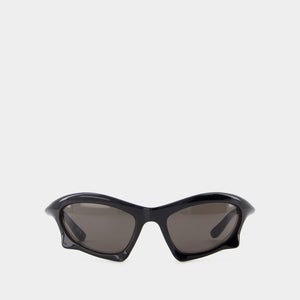 BALENCIAGA Stylish Unisex Black Sunglasses for FW24 Season