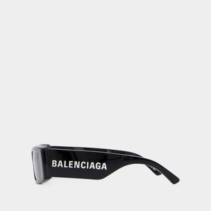 BALENCIAGA Stylish Black Sunglasses for Men and Women