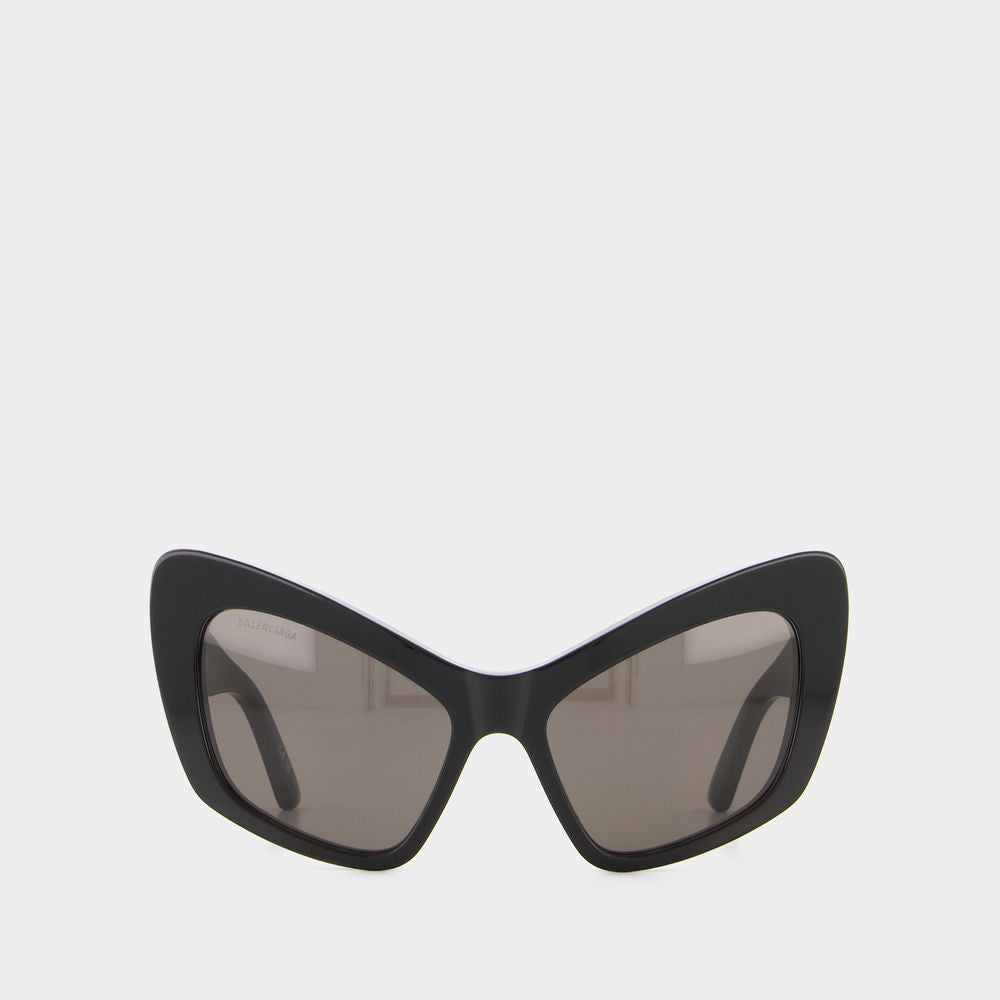 BALENCIAGA Stylish Black Sunglasses for Fashionable Women | SS24 Collection