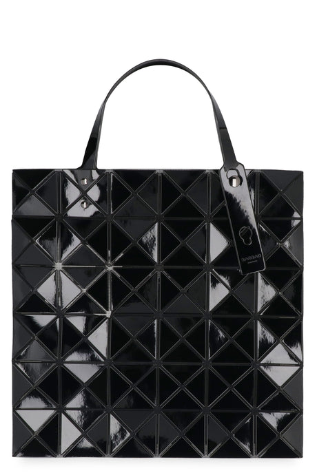 BAO BAO ISSEY MIYAKE Geometric Monochrome Tote Bag for Women - SS24 Collection