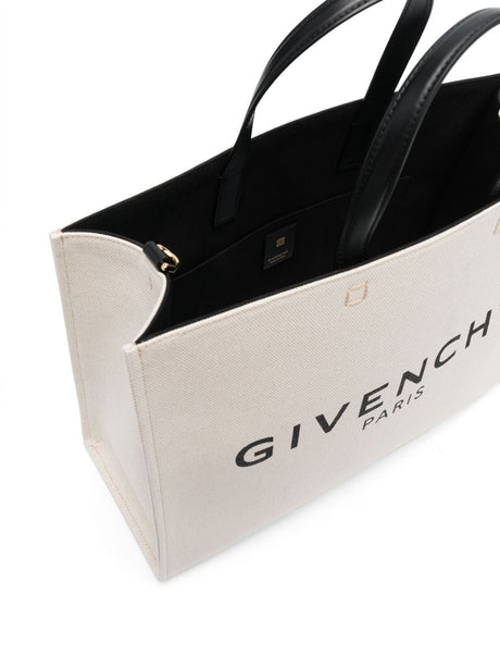 GIVENCHY Beige and Black Tote Bag - SS24 Collection