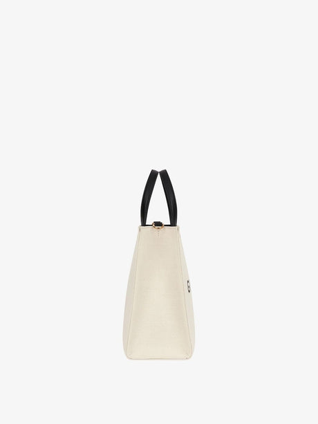 GIVENCHY Elegant Ecru G Canvas Tote for Women