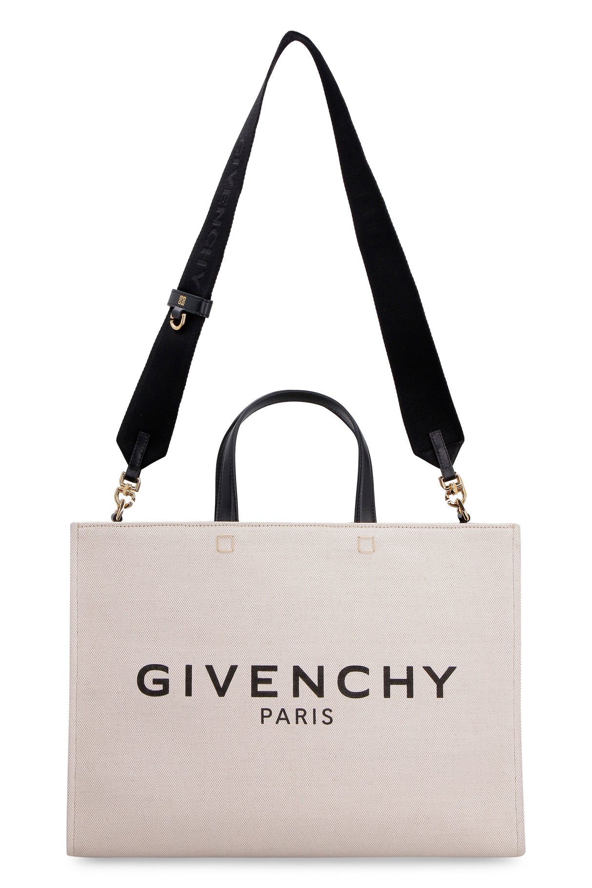 GIVENCHY Women's Nude & Neutral Cotton Blend Medium Tote Handbag W:37CM H:27CM D:14CM SS24