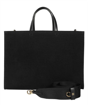 SS24 G-Tote Mediumハンドバッグ in Black