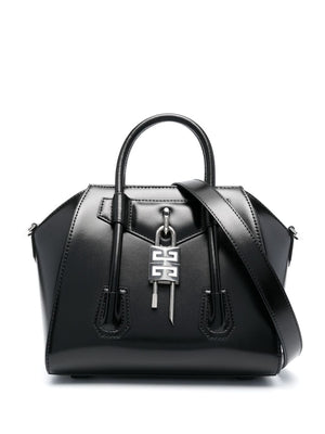 GIVENCHY Mini Leather Handbag with Padlock Detail