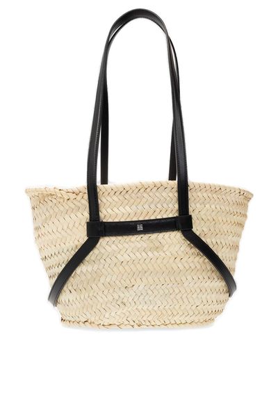 GIVENCHY Mini Chic Woven Straw Handbag