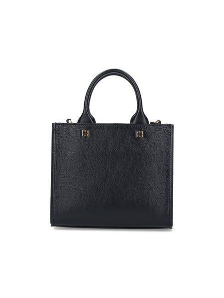حقيبة يد ميني جي-توت للنساء باللون الأسود الكلاسيكي