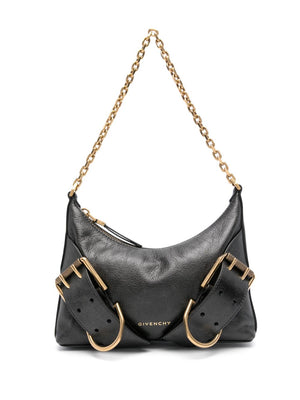 GIVENCHY Luxurious Black Leather Pouch Handbag for Women