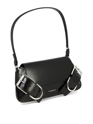 GIVENCHY Luxurious Black Leather Shoulder Bag for Women