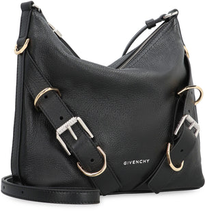 GIVENCHY Chic Black Mini Handbag with Silver Logo Zip