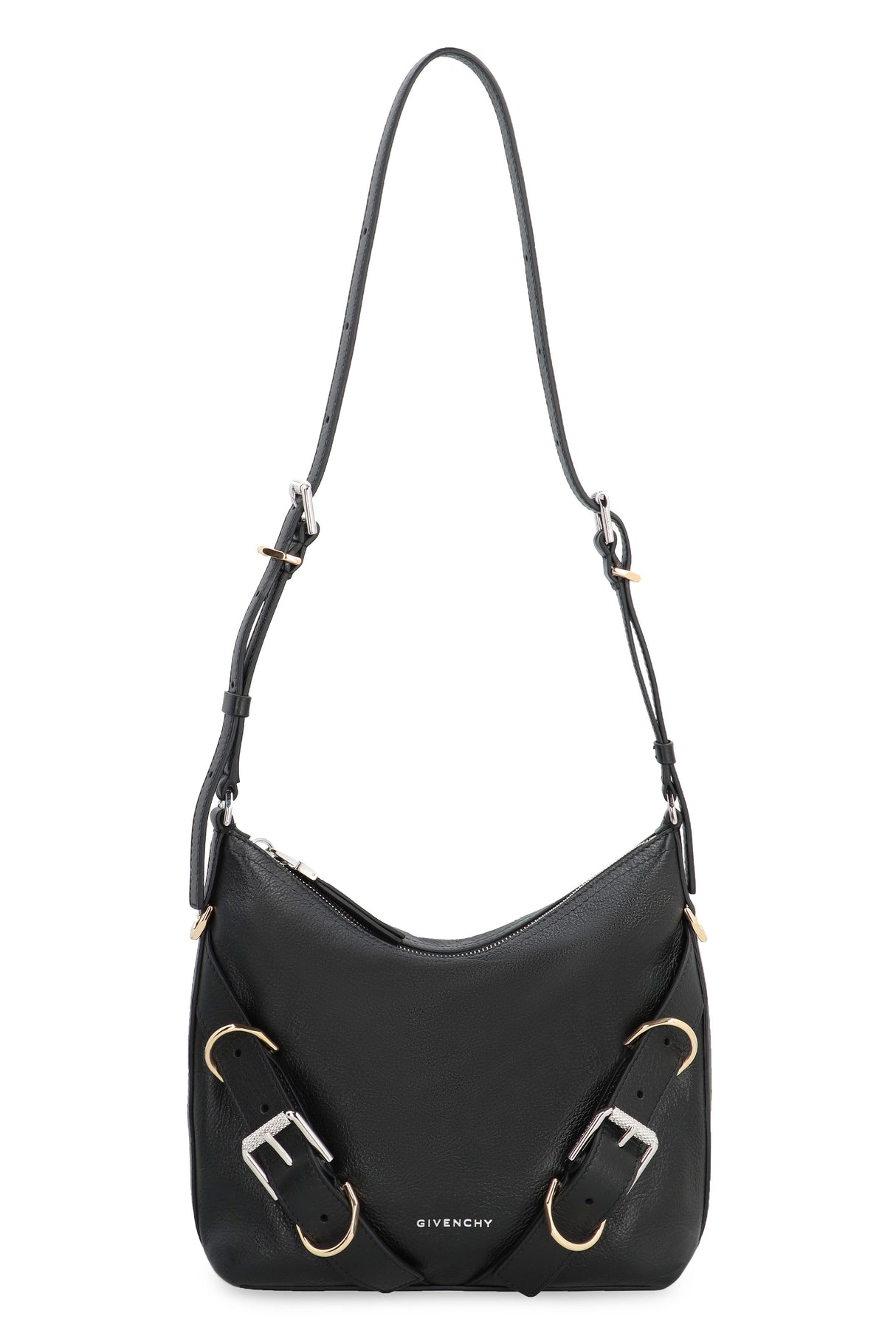 GIVENCHY Black Leather Crossbody Handbag - FW24 Collection