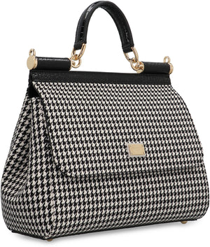 Túi Xách Grande Họa Tiết Houndstooth - 25 CM