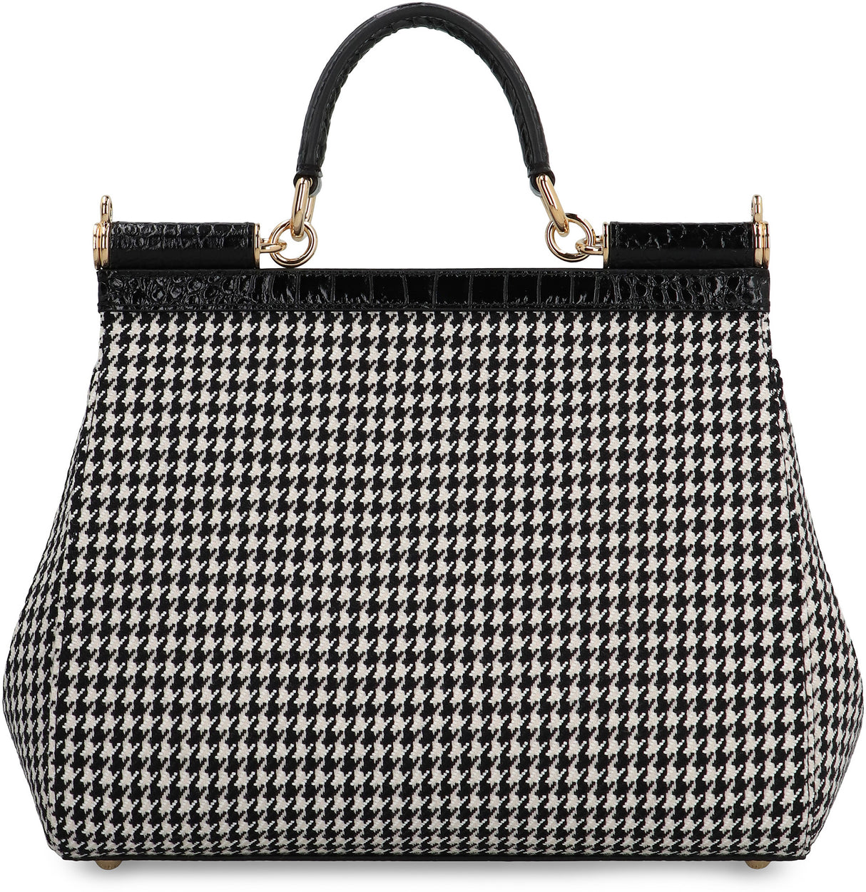 Túi Xách Grande Họa Tiết Houndstooth - 25 CM