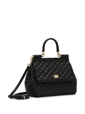 DOLCE & GABBANA Chic Quilted Handbag - Perfect for Fall 2024