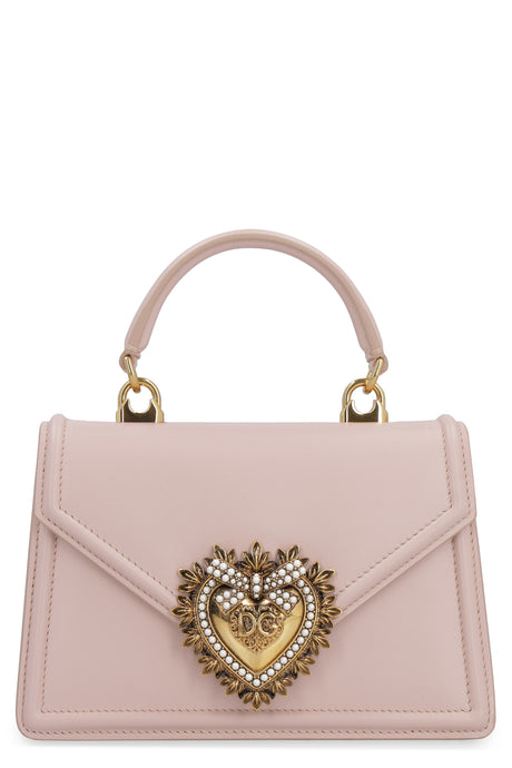 DOLCE & GABBANA Elegant Mini Leather Handbag