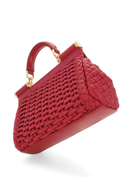 DOLCE & GABBANA Stylish Red Tote Bag for Women - 23FW Fashion Collection