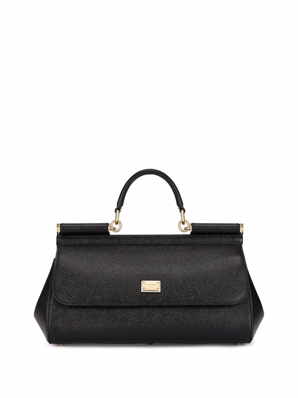 DOLCE & GABBANA Medium Sicily Leather Handbag