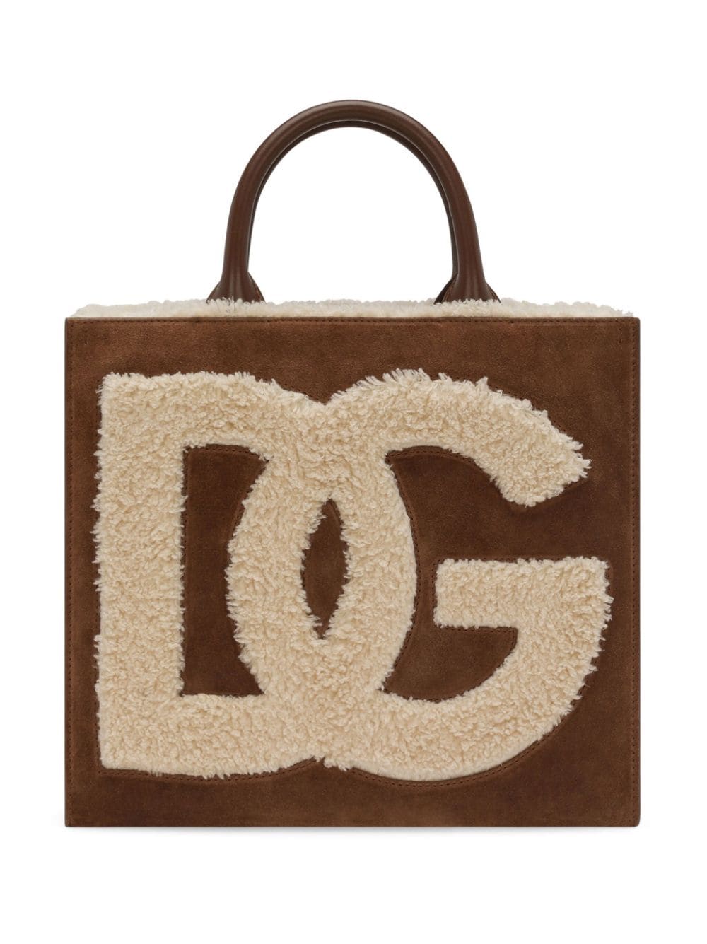 DOLCE & GABBANA 23FW Brown Tote Bag for Women