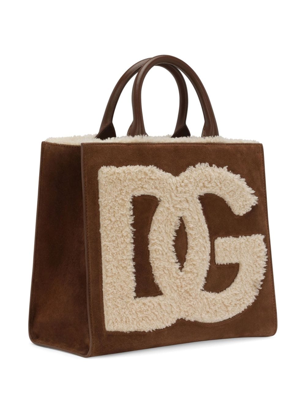 DOLCE & GABBANA 23FW Brown Tote Bag for Women