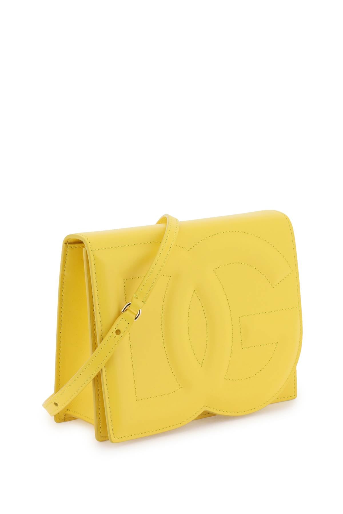 DOLCE & GABBANA Fashionable Yellow Crossbody Handbag for Women - SS24 Collection