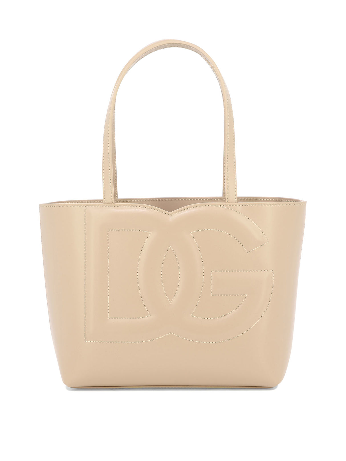 DOLCE & GABBANA Mini Leather Tote Handbag