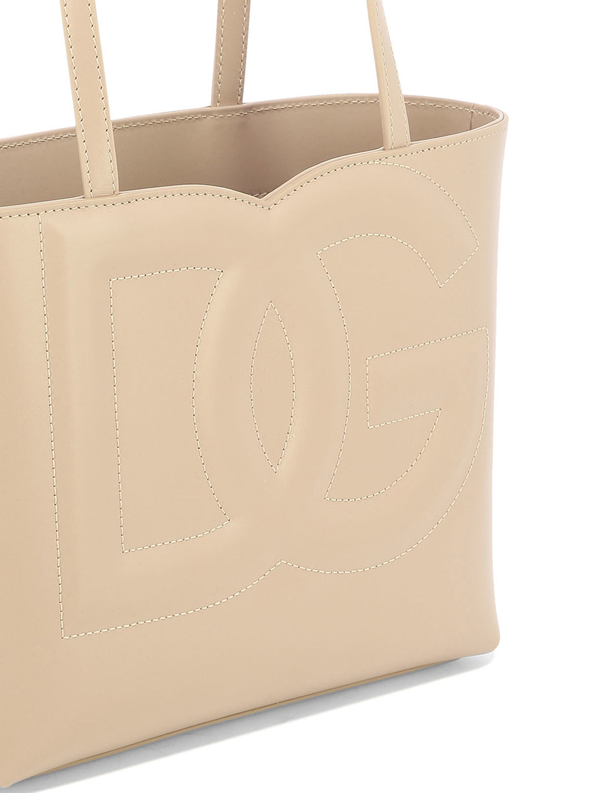 DOLCE & GABBANA Mini Leather Tote Handbag