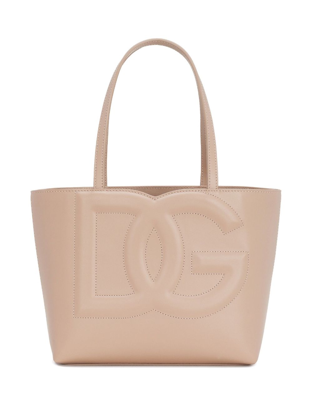 DOLCE & GABBANA Mini Luxe Leather Tote Handbag