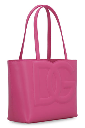 DOLCE & GABBANA Mini Luxe Leather Tote Handbag