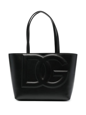 DOLCE & GABBANA Mini Leather Shopping Handbag - Perfect for Everyday Use