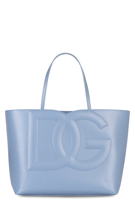 DOLCE & GABBANA Mini Leather Tote Handbag