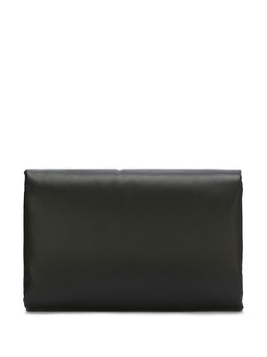 DOLCE & GABBANA Black Leather Crossbody Handbag for Women - FW23 Collection