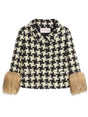 VALENTINO Elegant Wool Tweed Jacket for Women