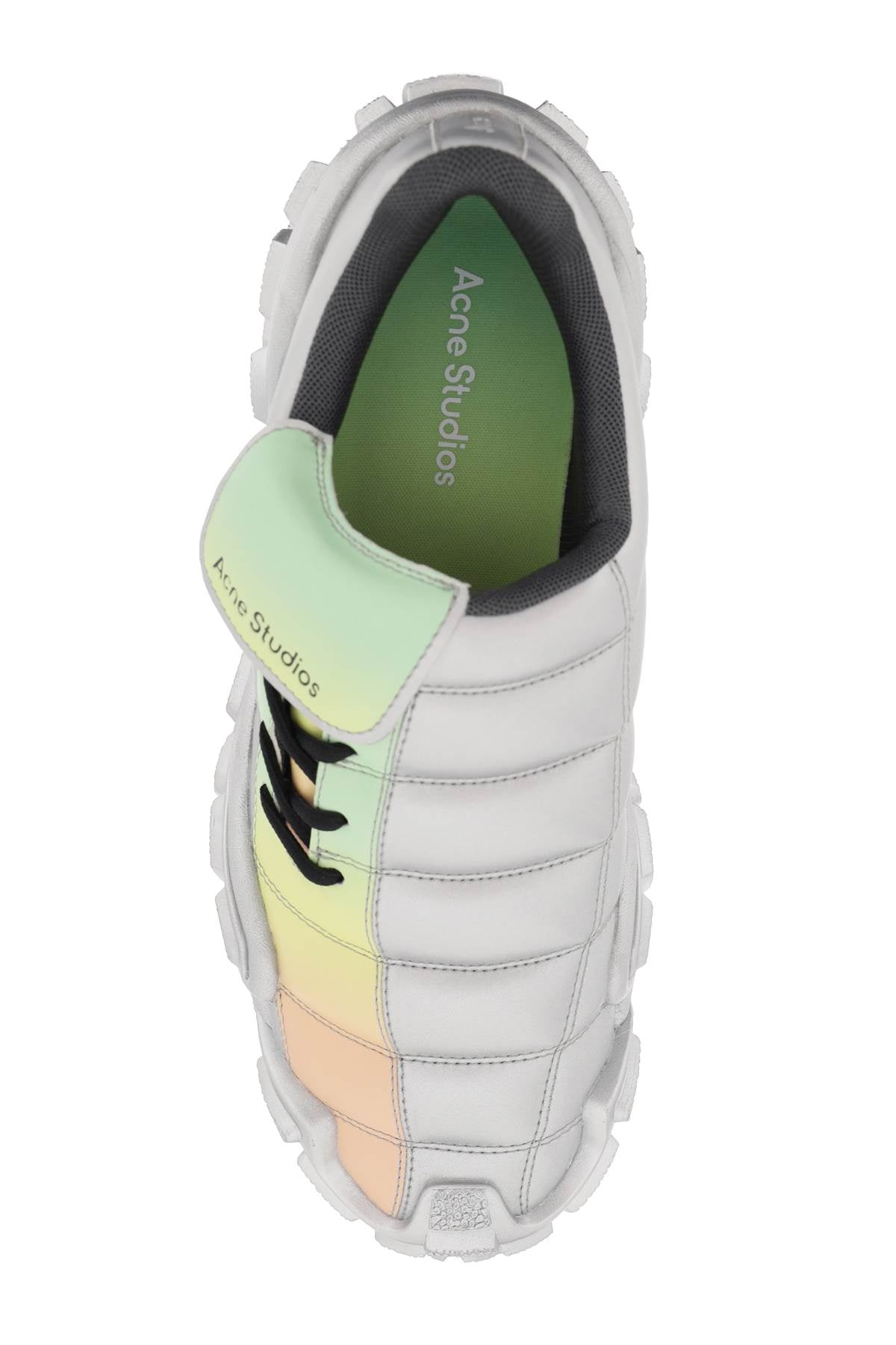 ACNE STUDIOS Multicolored Football-Inspired Faux Leather Sneaker for Men