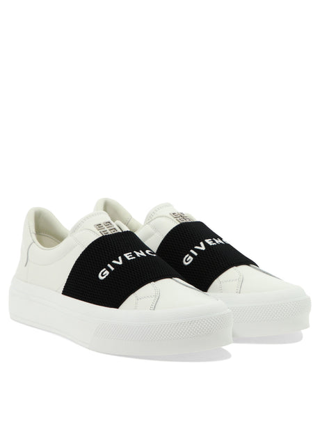 GIVENCHY Women's White City Sport Sneakers for FW23