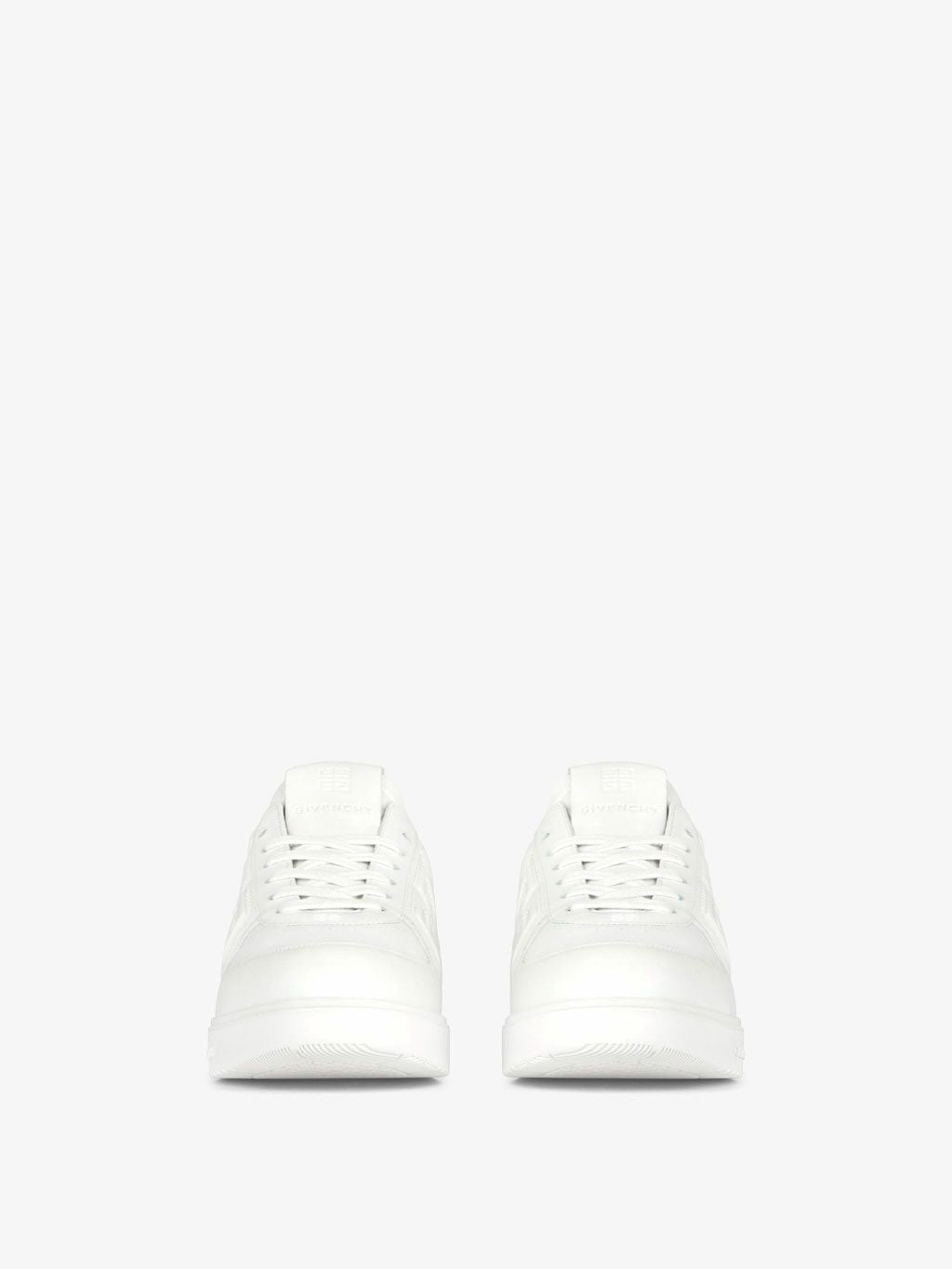 GIVENCHY SS23 White Leather G4 Basket Sneakers for Women