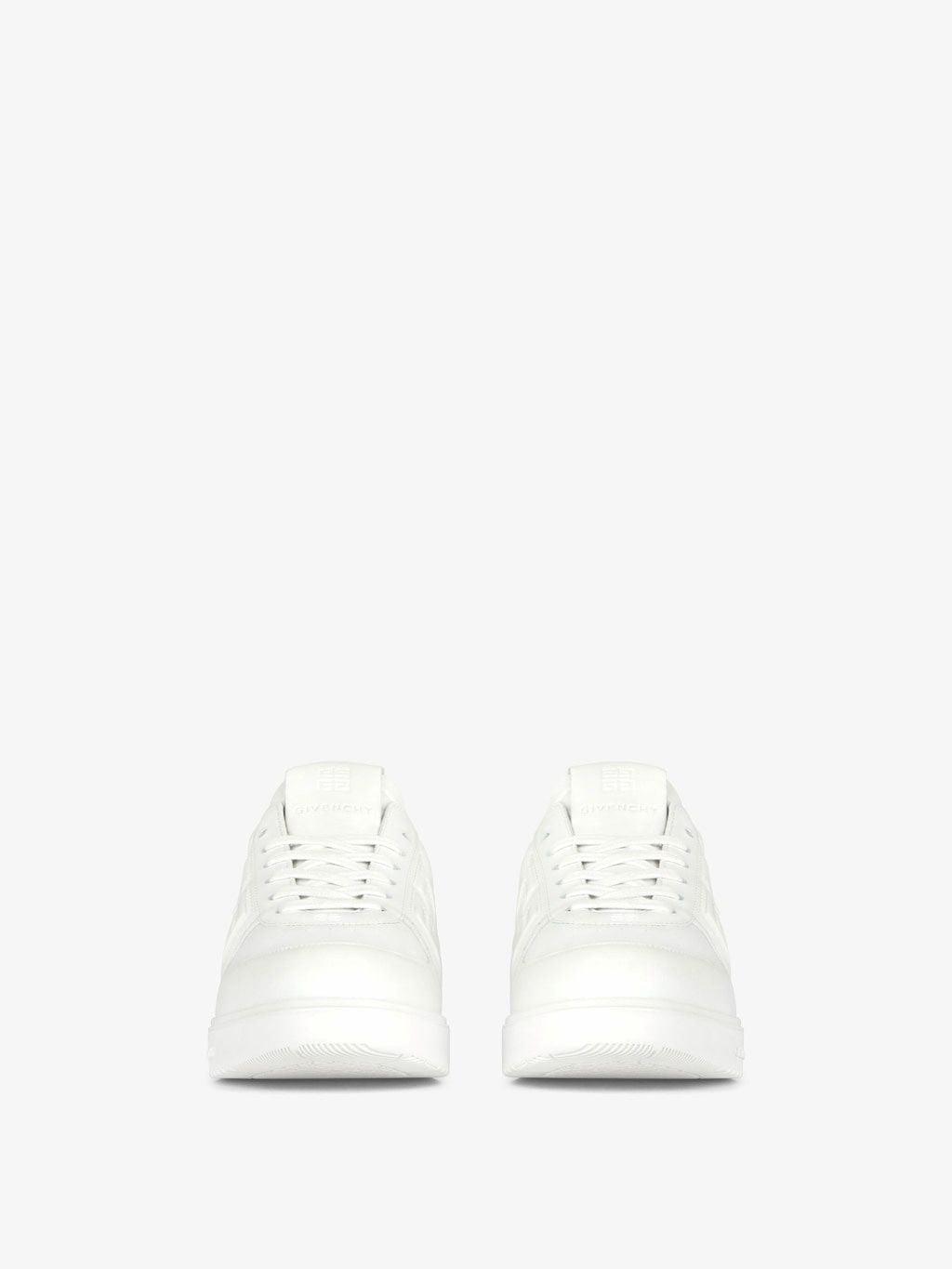 GIVENCHY Modern and Chic White Leather Sneakers for Women SS24
