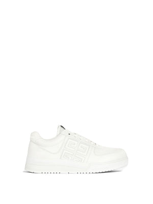 GIVENCHY SS23 White Leather G4 Basket Sneakers for Women