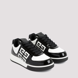 GIVENCHY Premium Leather Black Low-Top Sneakers for Women