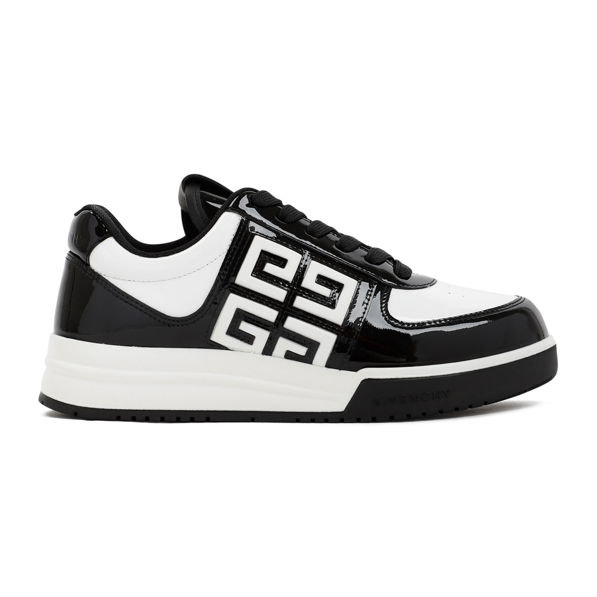 GIVENCHY Premium Leather Black Low-Top Sneakers for Women