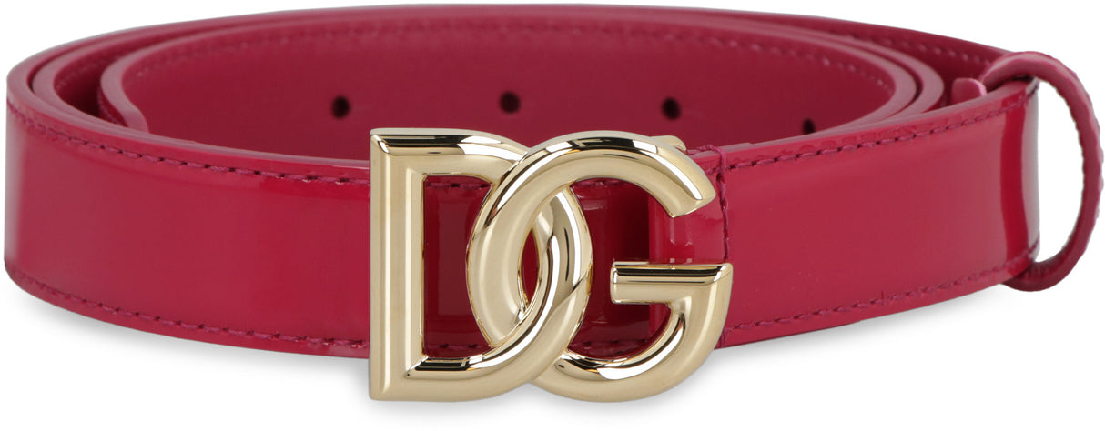 DOLCE & GABBANA Stylish Leather Belt for Women in FW23 Season