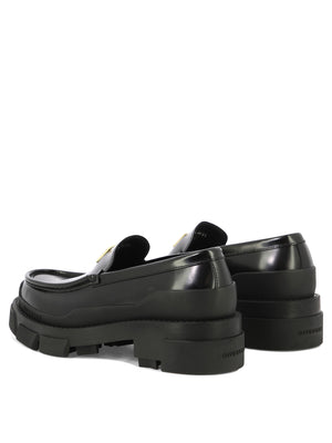 GIVENCHY Elegant Terra Leather Loafers