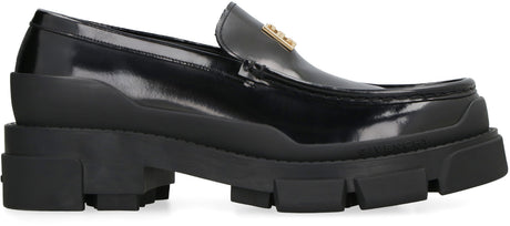 GIVENCHY Stylish Black Leather Loafers for Women - FW23 Collection