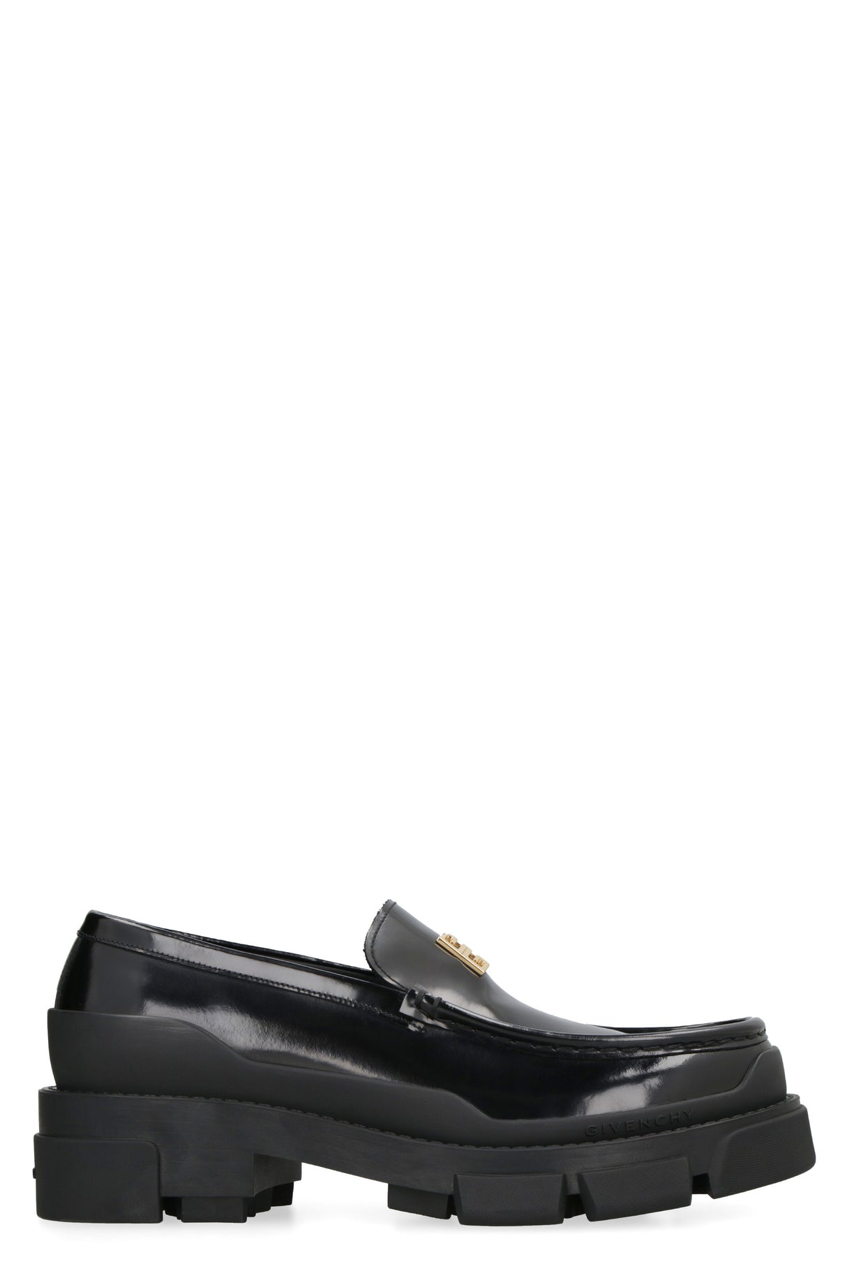 GIVENCHY Stylish Black Leather Loafers for Women - FW23 Collection