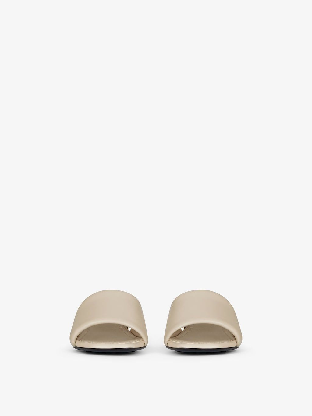 GIVENCHY Chic Cube Flat Sandals 45mm in Natural Beige