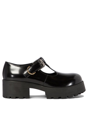 GIVENCHY Elegant Black Mary Jane Pumps