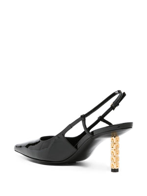 GIVENCHY Black Monogram Heeled Pumps for Women