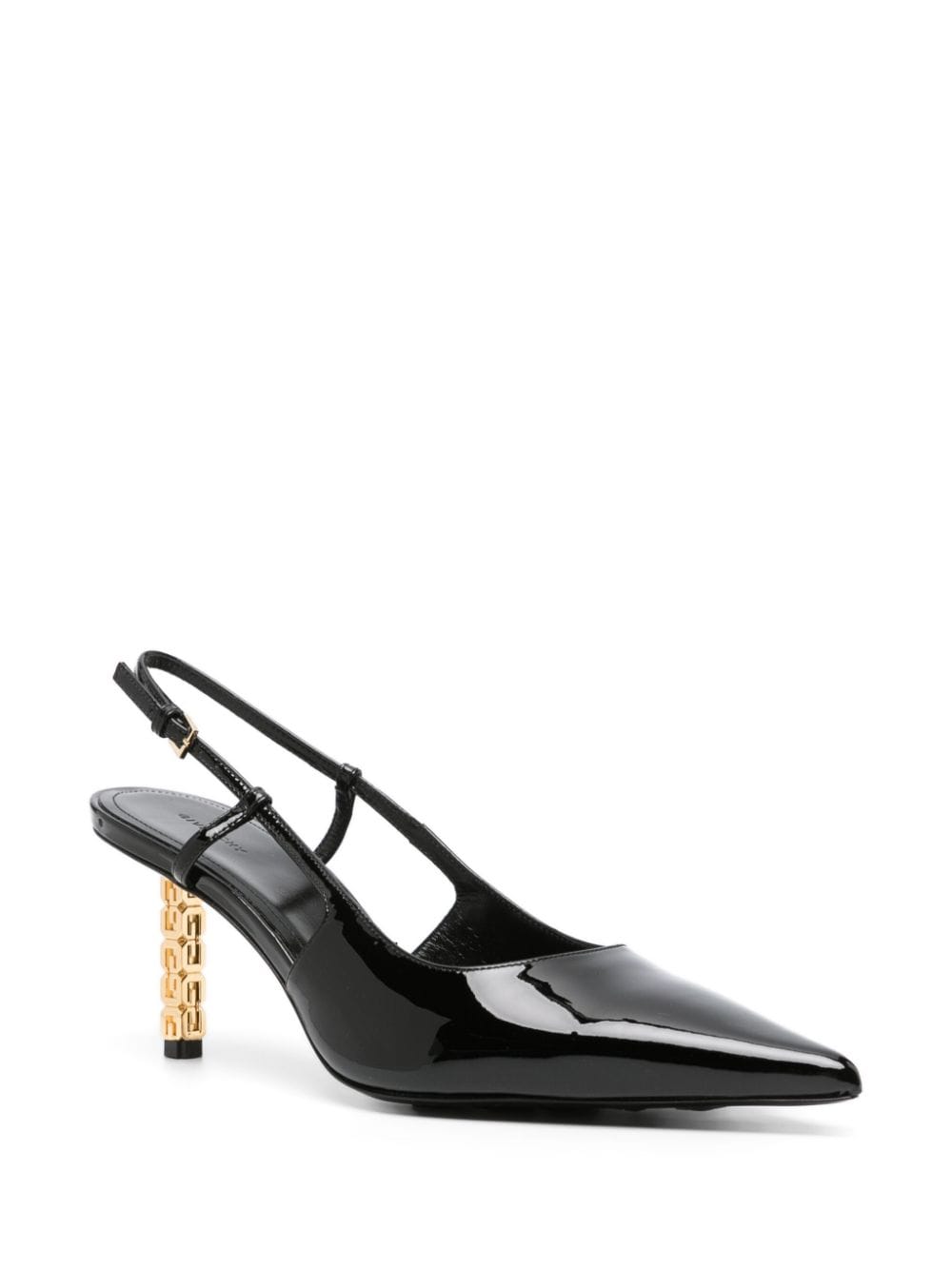 GIVENCHY Black Monogram Heeled Pumps for Women