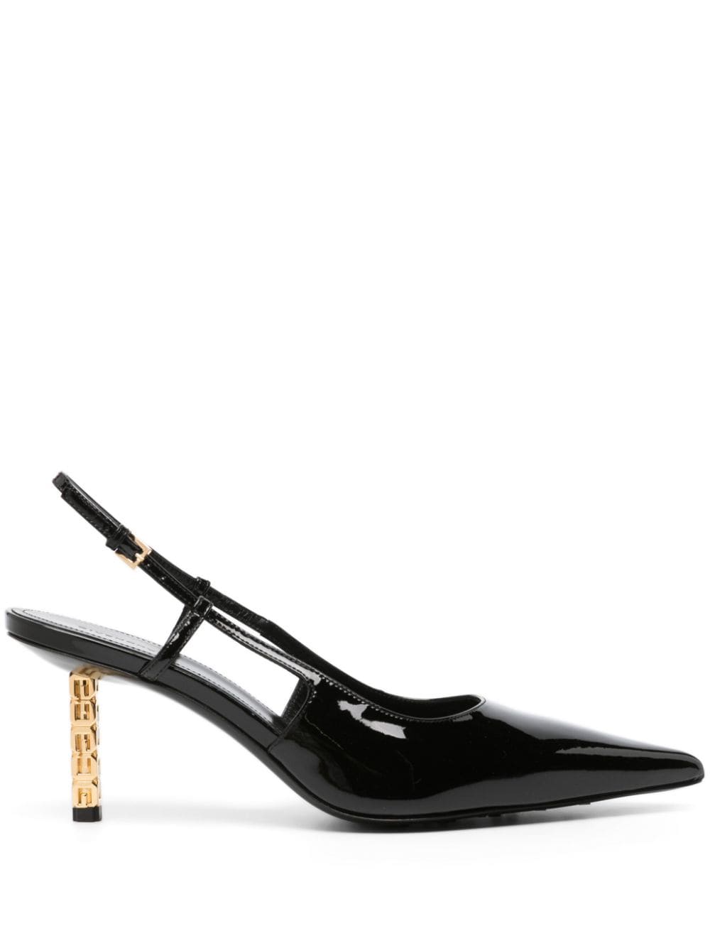 GIVENCHY Black Monogram Heeled Pumps for Women